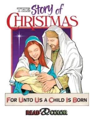 Union Gospel Press The Story of Christmas Coloring Book