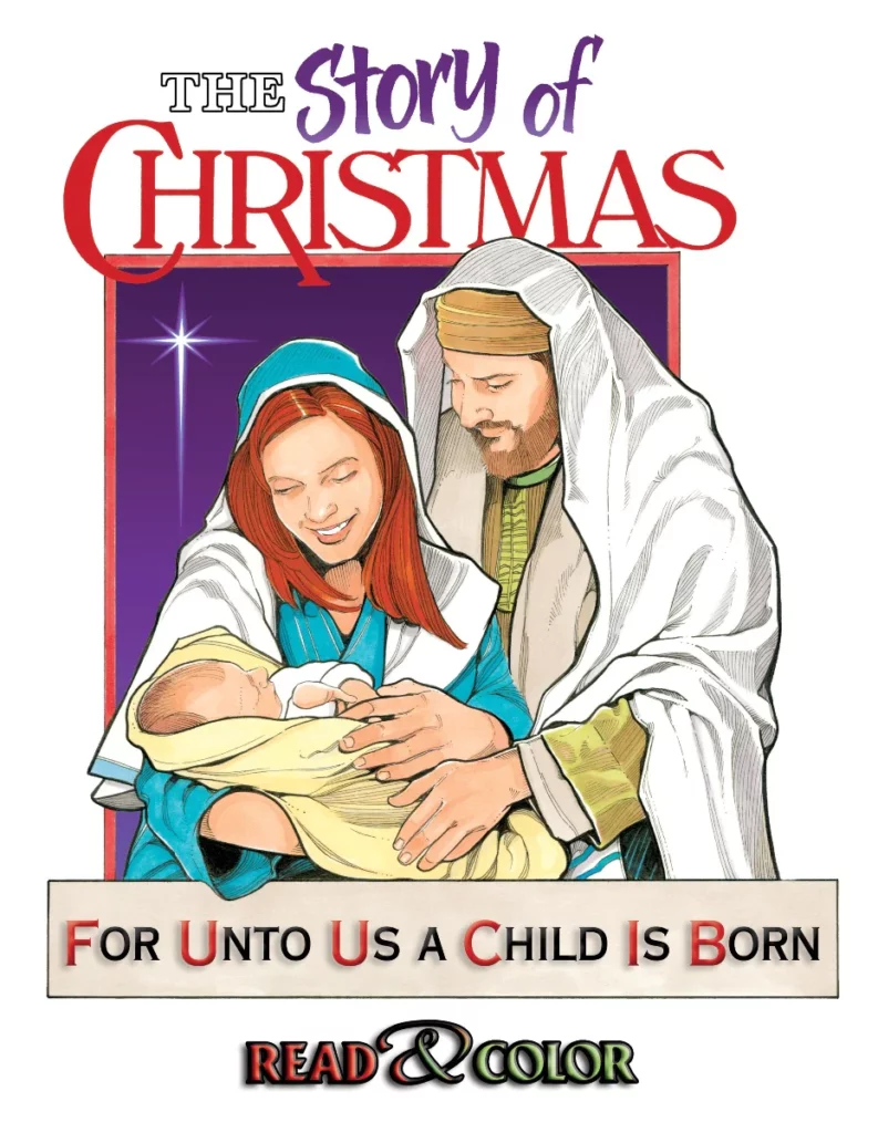 Union Gospel Press The Story of Christmas Coloring Book