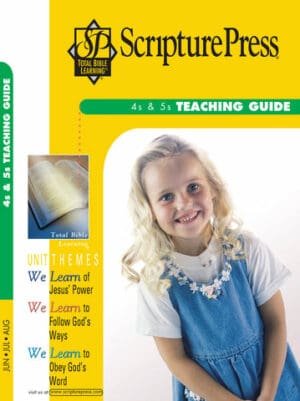 Scripture Press Kindergarten Teaching Guide - 4s & 5s