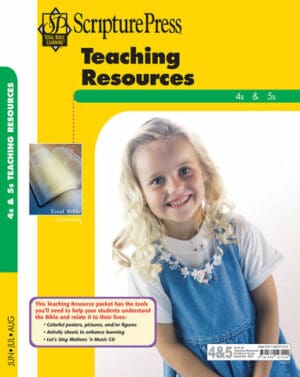 Scripture Press Kindergarten Teaching Resources - 4s & 5s