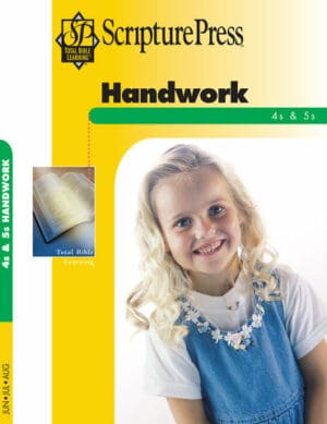 Scripture Press Kindergarten Student Handwork (Craftbook) - 4s & 5s
