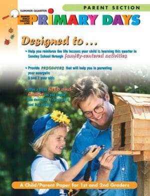 Scripture Press Primary Primary Days Take-Home Paper