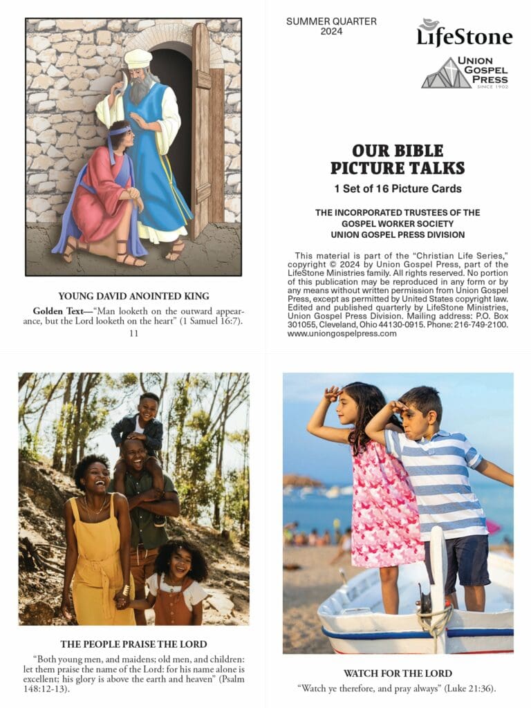 Union Gospel Press Our Bible Picture Talks